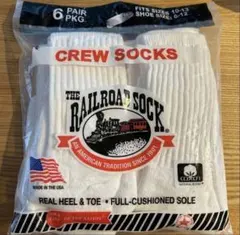 THE RAILROAD SOCK クルーソックス 4足セットのサムネイル
