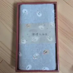 四季彩庵 紐付たおる うさぎ柄