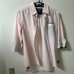 BEAMS HEART 七分袖シャツ ピンク Sサイズのサムネイル