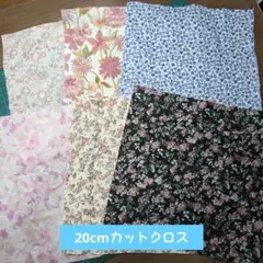 リバティ 6枚セット カットクロス まとめ売り 20×20cm はぎれ