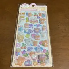 う*に様 ボンボンドロップシール　　くま