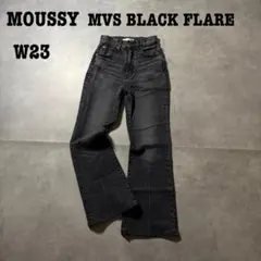 美品 MOUSSY MVS BLACK FLARE マウジー ブラックフレア