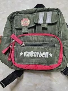 Tinkerbell リュック カーキ レッド