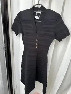 （全新品）黒　スカート　着痩せ