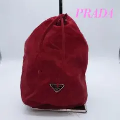 プラダ　PRADA　ポーチ　ボルドー