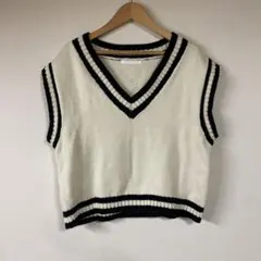 ニットベスト SPINNS