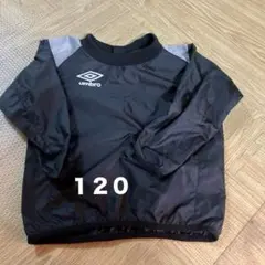 umbro ブラック ウィンドブレーカー