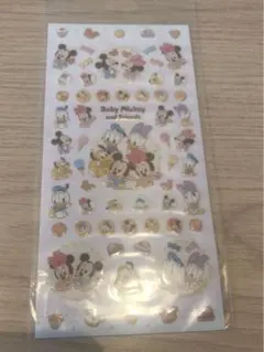 ディズニー　ディズニーストア　ベビーミッキーフレンズ　シール　⓷B