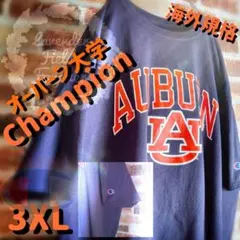 【チャンピオン】Tシャツ ビッグシルエット カレッジ 刺繍ワンポイントロゴ 古着