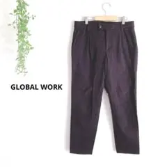 グローバルワーク　モーションテックテーパードパンツ　ストレッチ　秋冬　S