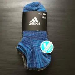 adidas スニーカーソックス 23〜25cm 3足セット