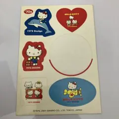 ハローキティ　シールコレクション　70’s サンリオ　平成レトロ　昭和レトロ