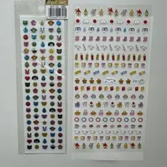 カラフルシールセット 2枚まとめ売りセット