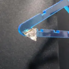 ☆三角形クリスタルピアス