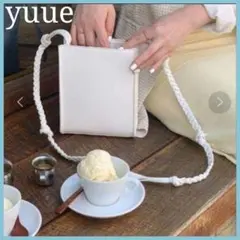 新品 yuue ユーイ ショルダーバッグ レディース ミニバッグ 小さいサイズ