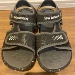new balance サンダル グレー　21センチ