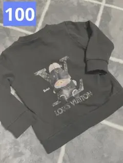 トレーナー 100cm ブラック