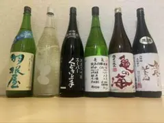 羽根屋　大嶺　くどき上手　亀泉　亀の海　鳳凰美田のサムネイル