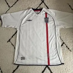 イングランド代表 アンブロ ゲームシャツ ユニフォーム England 2002