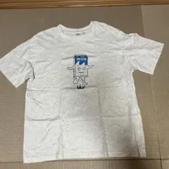 GU★ブラー Blur ミルクくん★バンドTシャツ 灰色 グレー
