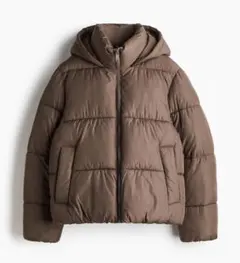 H&M エイチアンドエム　フーデッドパファージャケット　Sサイズ