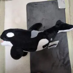 名古屋港水族館 飼育員監修シャチ リンのリアルぬいぐるみのサムネイル