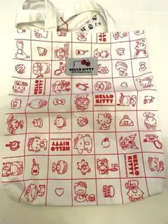 サンリオ　HELLO KITTY 50周年記念キャンバスバッグ