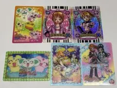 キュアブラック　美墨なぎさ　カード　ふたりはプリキュア　6枚セットのサムネイル