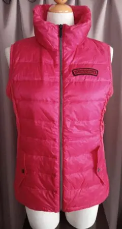 Munsingwear レディースダウンベストジャケット半袖