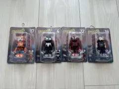 【匿名配送】４種　スパイダーマン　ベアブリック　ハッピーくじ