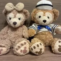 ダッフィー 水兵 シェリーメイぬいぐるみ本体 セット ディズニー
