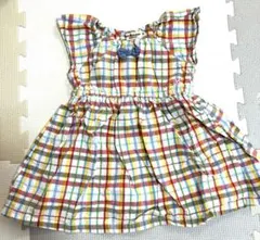 ミキハウスhot biscuits/ワンピース90cm