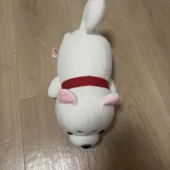 白い犬 ぬいぐるみ マスコット