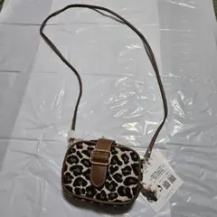 レオパード　ミニバッグ　未使用品