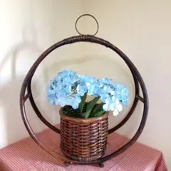 特大 籐製 フレーム50.5cm ウィッカー製 ラタン