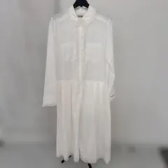 新品未使用　ZADIG & VOLTAIRE ホワイトシャツワンピース