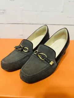 REGAL パンプスローファー　スエードエナメル 23cm