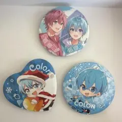 すとぷり 缶バッジ 3点セット ころん さとみ