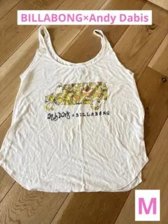 Andy Davis x BILLABONG タンクトップ ホワイト Mサイズのサムネイル