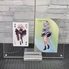 獅白ぼたん　2種セット　ホロライブ　公式トランプ　5th イラストカード