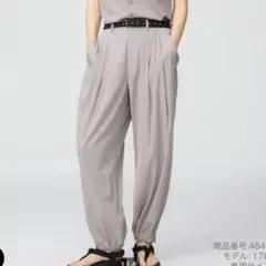 ユニクロu イージーギャザーパンツ