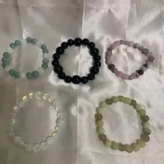 ハンドメイド　天然石　ブレスレット　15センチ　セット　まとめ売り