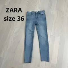zara ライトブルー スキニーデニム 36