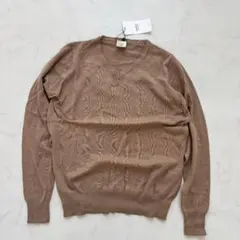 【新品タグ付き】Zootie ニット Vネック 長袖 L（D877）のサムネイル