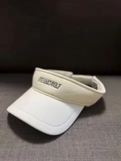 BEAMSGOLF ホワイト バイザー