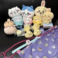ちいかわ ハチワレ うさぎ マスコット プライズ ぬいぐるみ16点セット 美品