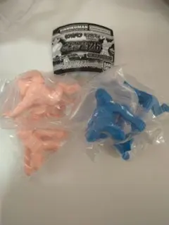 キンケシ26　昇技トライアングルドリーマー　サタンクロス　ザ・ニンジャ　肌色　青