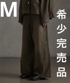 GRANCY ジップデザインバギーデニムパンツ ブラウン