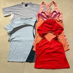 【まとめ売り】NIKEナイキスポーツ半袖TシャツタンクトップレディースMサイズ