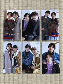 SixTONES フォトカード6枚セット